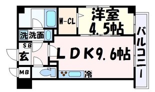 サニーコート神戸下山手の物件間取画像